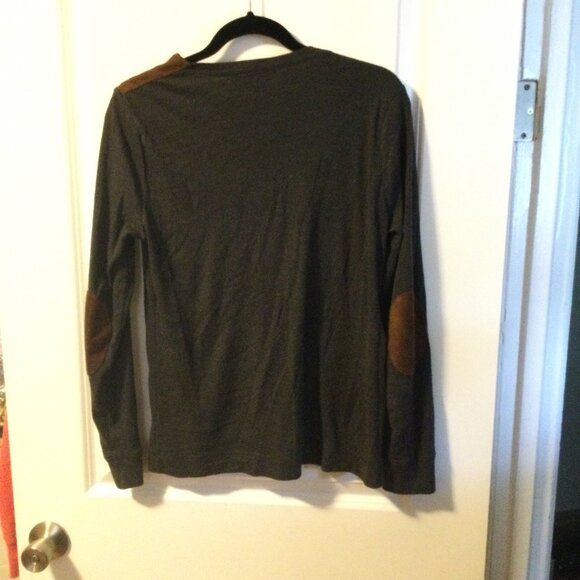 Grey & Brown Ralph Lauren Long Sleeve - Size Large - Picture 5 of 5